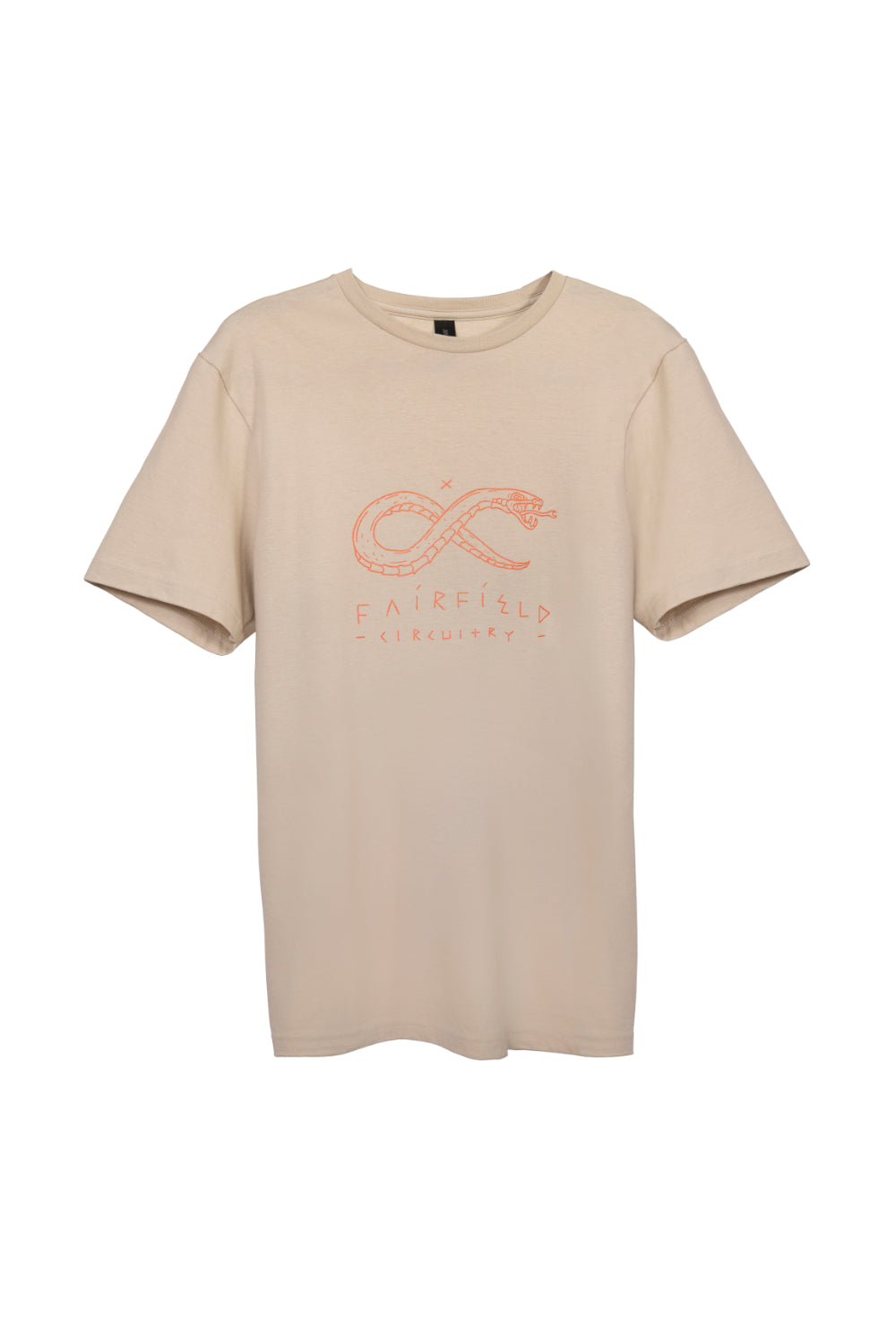 Beige t-shirt - Snake